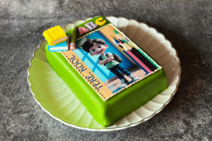 Green Cake "Hello, school!" 1,1 KG