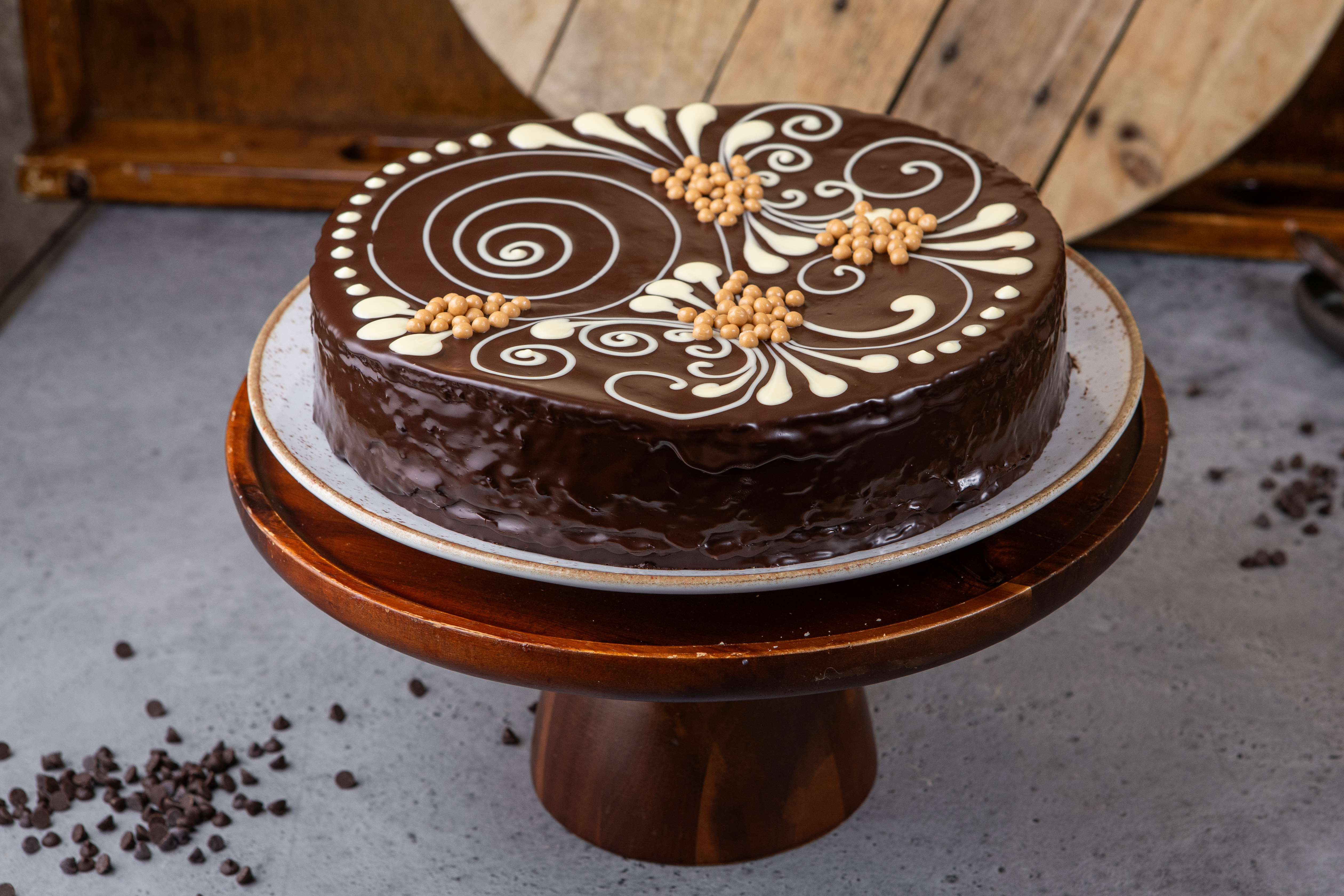 Belgia šokolaadi-kohupiimatort