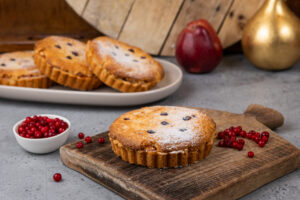 Õuna-pohlakook krõbeda mandlikattega